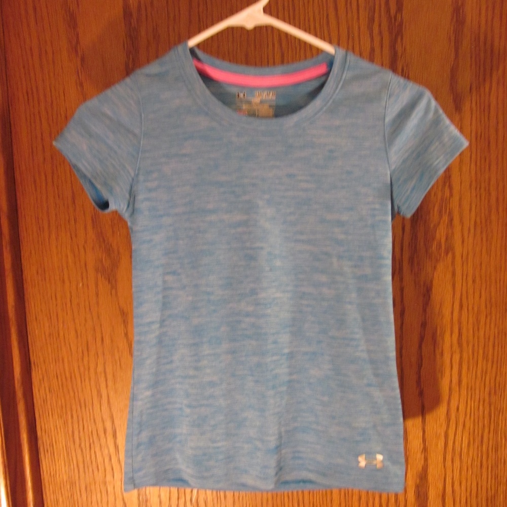 💥BUY 2 GET 1 FREE💥Girls Blue UA Shirt💥